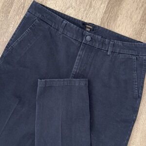 Quince Organic Cotton Stretch Chino Pants Men's 34x34 Dark Charcoal